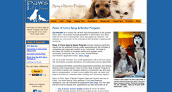 Desktop Screenshot of chicospayneuter.org